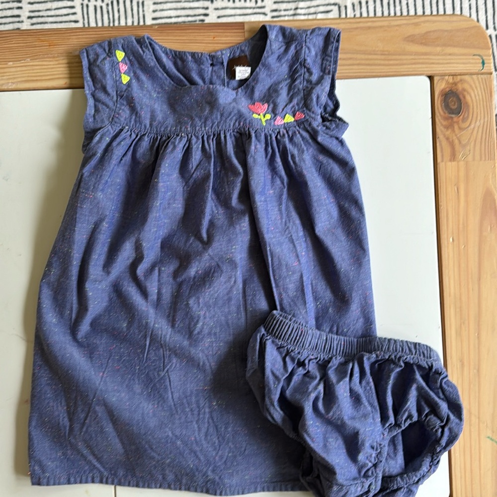 Tea collection dress and bloomer